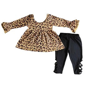 Leopard Outfit SHIPS IN 10-20 BIZ DAYS AFTER CLOSE