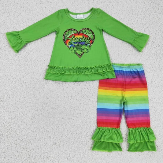 Lucky Rainbow Outfit SHIPS IN 10-20 BIZ DAYS AFTER CLOSE