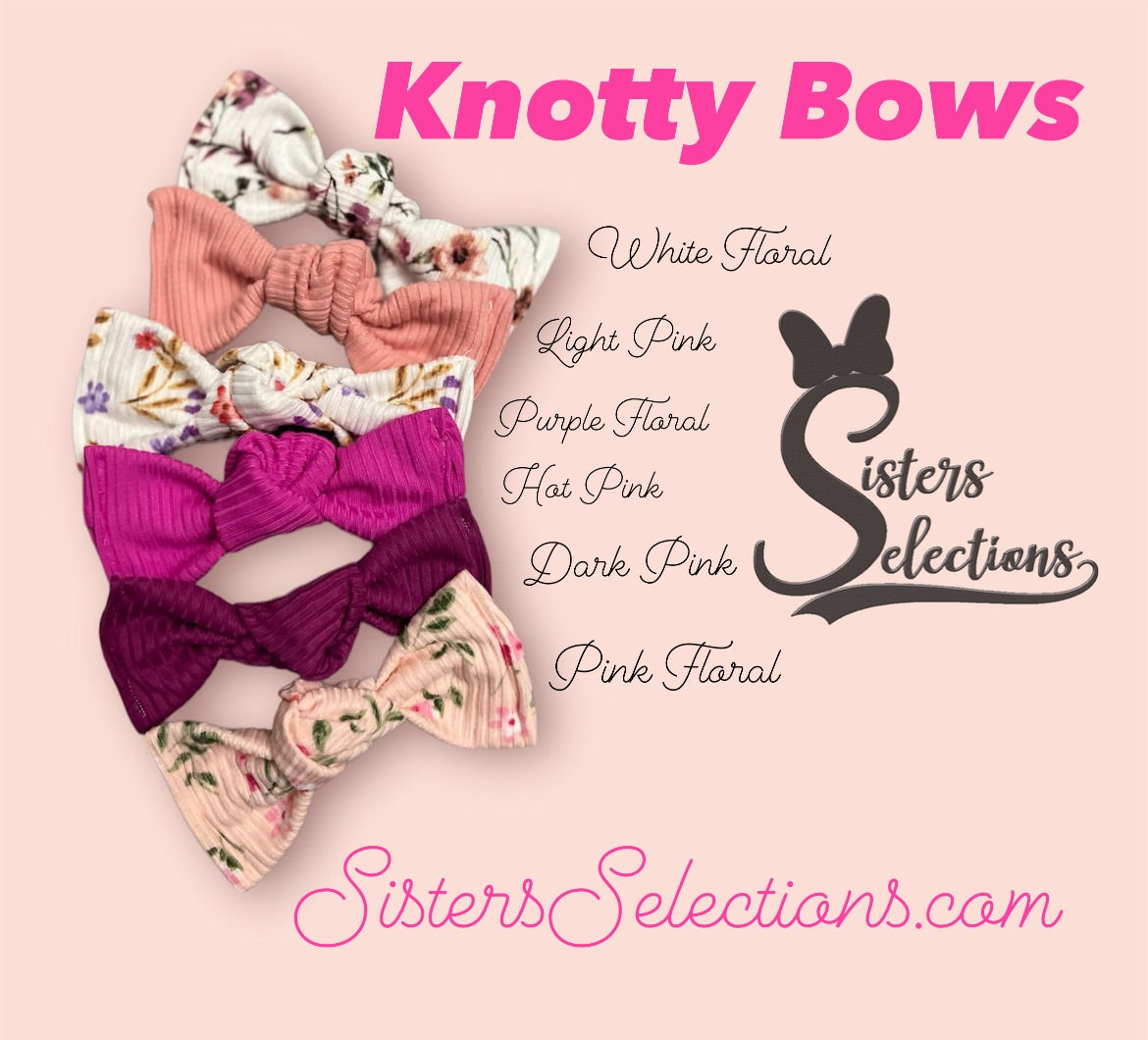 Knotty Bows SHIPS in 7-10 business days