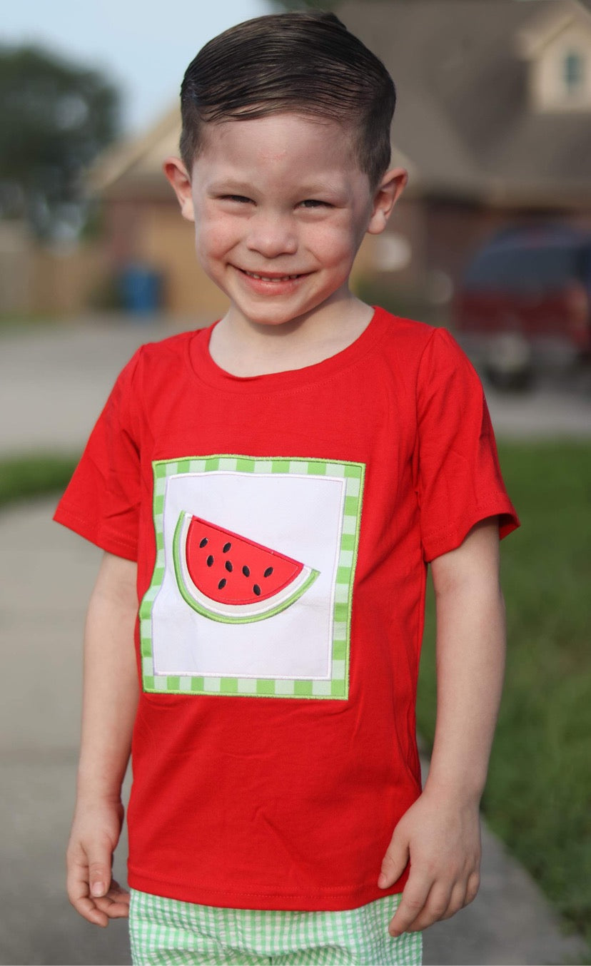 Watermelon boy SHIPS IN 10-20 BIZ DAYS AFTER CLOSE