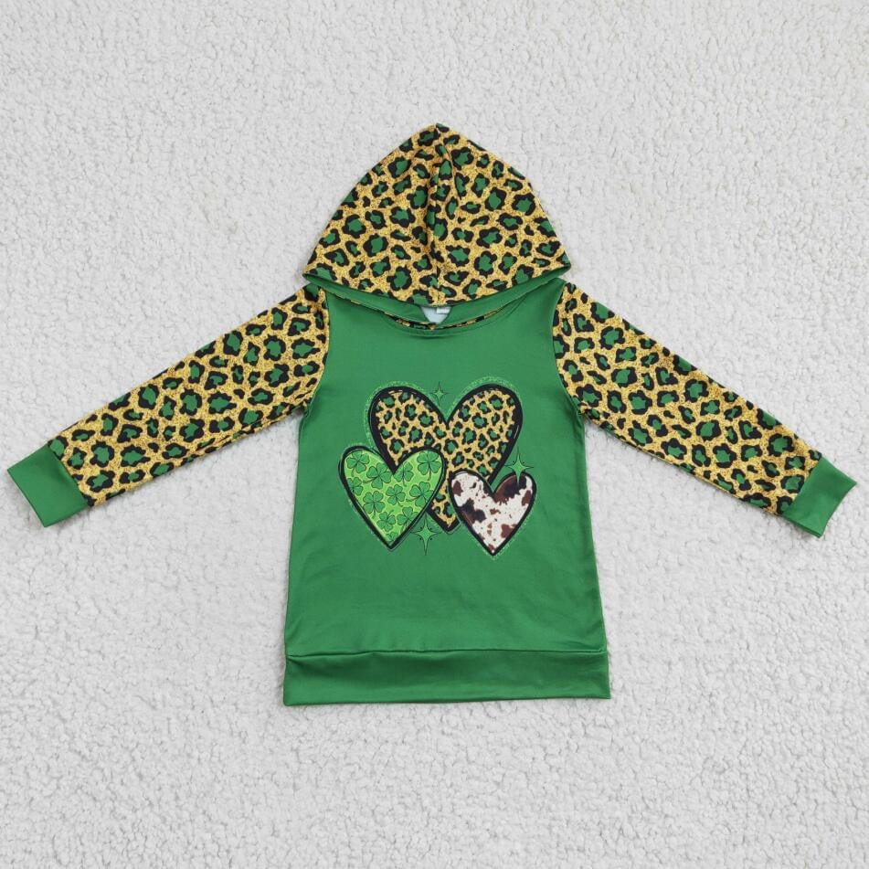 Cheetah Heart Sweatshirt SHIPS IN 10-15 BIZ DAYS AFTER CLOSE