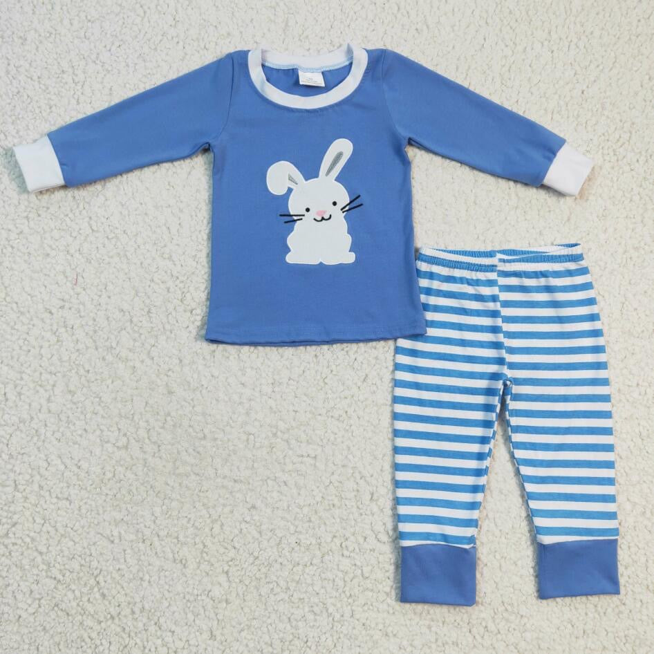 Blue Bunny Outfit SHIPS IN 10-15 BIZ DAYS AFTER CLOSE